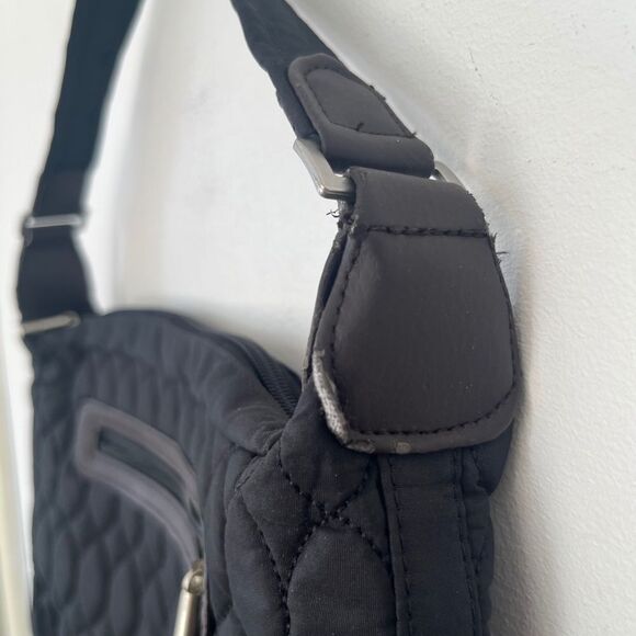 NWOT lug Canter Collection Black "Trotter Midnight" Mini Shoulder Hand Bag Purse - Picture 9 of 10